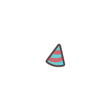 Blue Party Hat